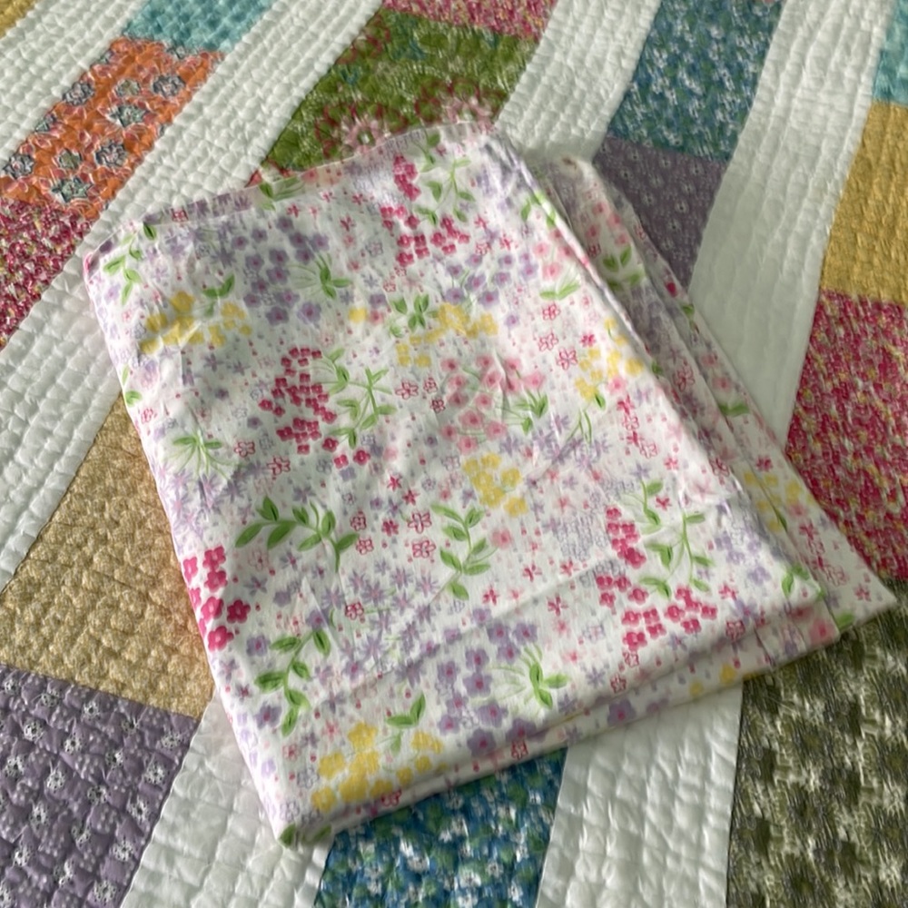 Pottery Barn twin flat sheet